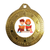 World Book Day Gold Phonics Reading Medal 50mm School Reward Parents 
