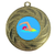 Swimming Competition Medal Female Figure 50mm