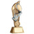  Rugby Boot & Ball Mesh Backdrop Trophy