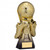 Gravity Metallic Gold & Black Ombre Football Award