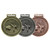 Stamped Iron Olympia Taekwondo Die-Cast Thick Metal Medal 70mm 