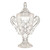 Lindisfarne Champions Crystal Vase & Lid Premium Lead Free Crystal 