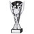 Small Silver & Black Plastic Flash Cup Budget Award