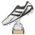 Silver & Black 5.5" Football Striker Boot Trophy Winners Champions 1st Division Club Match