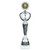 Silver Cup With Lid & Custom Logo