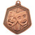 Bronze Drama Medal Falcon Stamped Iron 65mm