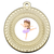 Ballet Dancer Premium Purple Tutu Dance Medal 50mm