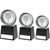 Clear Glass Golf Circle With Image On Black Plinth in 3 Sizes