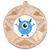 Monster Mayhem Blue Monster Medal Award Children's Party Prize Birthday Gift Party Bag Filler School Award