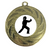 Tai Chi Female Medal Award 50mm Martial Arts Wellness Mental Health Meditation 