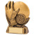 Motion Goalkeeper Glove & Football 4" Trophy Free Engraving at 1st Place 4 Trophies RF080A