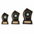 Quest Black Plastic Plaque Award Custom Logo & Free Enrgraving