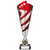 Red Hurricane Altitude Award Dance Trophy Cone Swirl Stars Free Engraving Custom Logo