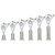 Frenzy Multisport Tube Trophy Silver in 6 Sizes Dance Cheer