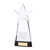 Houston Star Premium Crystal Engraved Award 