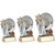 Pewter & Gold Basketball Award With Shoe & Shirt in 3 Sizes