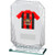 Football Custom Shirt Glass Award 
