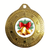 Christmas Bells Medal Award - personalised award from 1st Place 4 Trophies