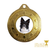 Border Collie Dog Medal Award Farming Sheep Herding Prize County Show