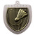  Large Badminton Medal Silver Cobra 75mm