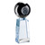 Cataclysm Pool Black & Clear Glass Award 5.5"