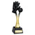 Raider Goalkeeper Award Carbon Black & Gold Custom Club Centre & Personalised Engraving
