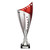 Nebula Trophy Silver & Red Free Personalised Engraving at 1st Place 4 Trophies