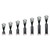Black Rodeo Multisport Tube Trophy in 7 sizes
