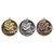 Deluxe Martial Arts Fist Medal 60mm in 3 colours