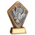 Football Award Goalie Diamond Holder Trophy