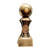 FOOTBALL FACET GOLD TROPHY 6.5" Free Engraving