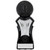Football Trophy Strike Force Black & Silver Award 