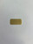 Mini gold engraving plate with curved edges
