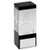 Boxed Cricket Award Glass Block With Lasered Image & Personalised Plate Engraving