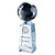 Cataclysm Globe Award Black & Clear 145mm Geography Trophy