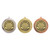 Golf Medal 60mm Superstar Award in 3 Colours Personalised Engraving