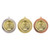 Ice Hockey Medal Award Gold Silver & Bronze