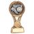 Football Round Wreath On V Riser at 1st Place 4 Trophies