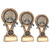 Darts Award Wreath Gold & Silver Trophy at 1st Place 4 Trophies