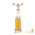 Cheerleading Award Gold Column 6.5" Trophy