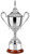 Exquisite Nickel Plated Golf Trophy. Available in 3 sizes from 1st Place 4 Trophies