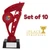Set of 10 Red Supera Awards Bulk Buy Job Lot