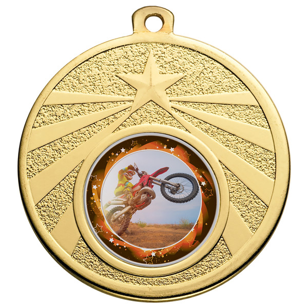 Star Medal - personalised award from 1st Place 4 Trophies