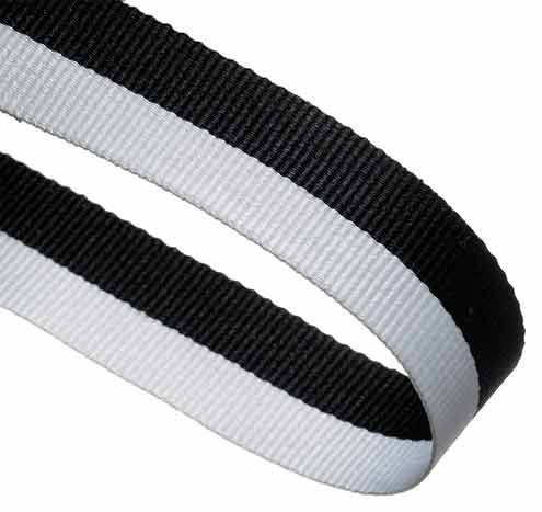 Black & White Ribbon - personalised award from 1st Place 4 Trophies