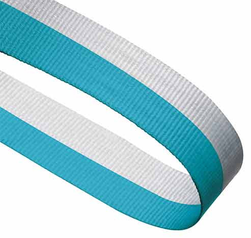Light Blue & White Ribbon - personalised award from 1st Place 4 Trophies