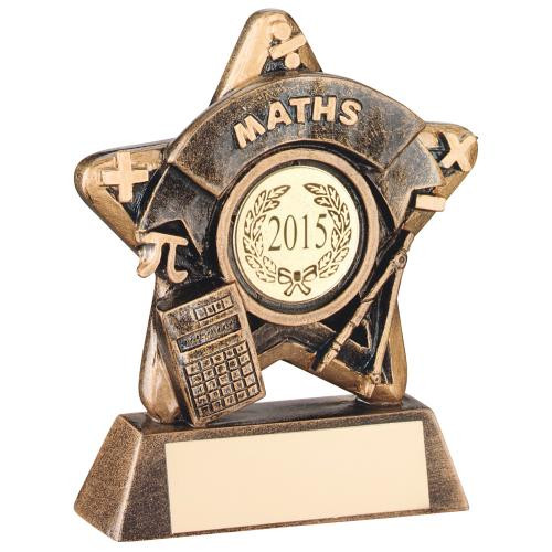 School Maths Award - personalised award from 1st Place 4 Trophies