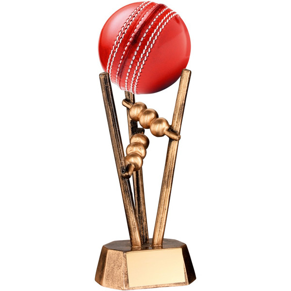 Cricket Ball Holder Trophy. An award that holds your own cricket ball. RF20