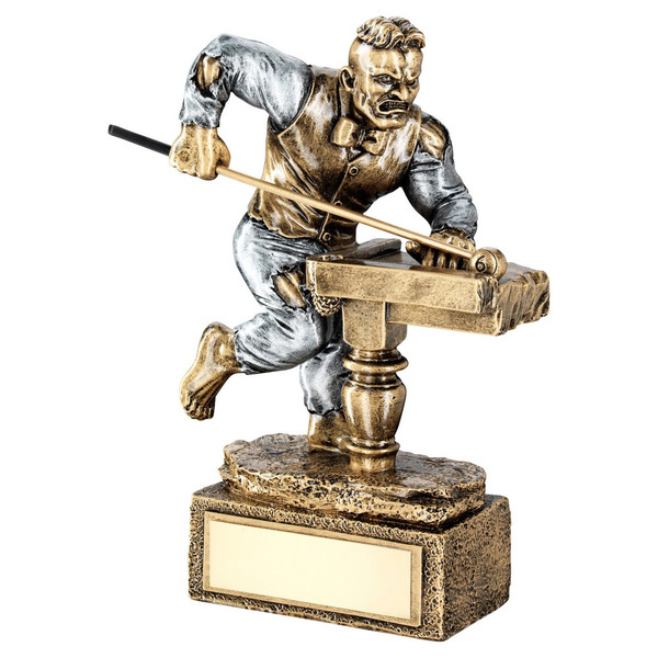 Pool BEAST novelty trophy. FREE engraving at 1stPlace4Trophies