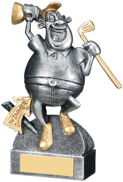 Have a Go Henry Novelty golf character award with FREE engraving