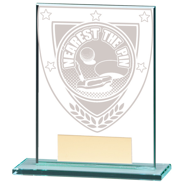MILLENNIUM Nearest The Pin Glass Trophy Award